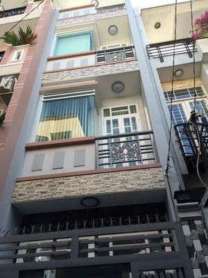 Cho thuê nhà đẹp huỳnh văn bánh, 5pn chỉ 15tr