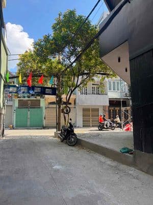 Mặt bằng lô góc hxt mới xây dựng lề 4m