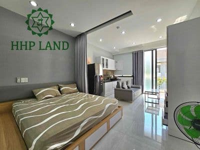 Cho thuê căn hộ dịch vụ cao cấp studio 7tr khu d2d, võ thị sáu,đồng na