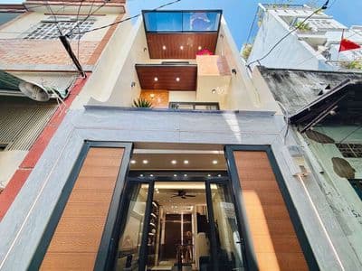 Nhà mới xây hẻm 1trục 1411 Phan Văn Trị giá 6ty55
