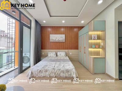 Trống lại căn studio full nội thất mới 100% bancol dương thị mười