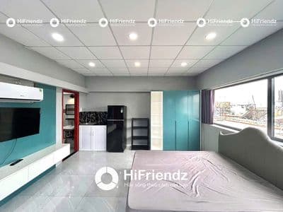 Cho thuê chdv view kính full nội thất đầy đủ tiện nghi ngay bình phú