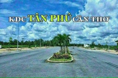 bán nền mặt tiền đường A1 KDC tân phú cần thơ, DT: 5x24 giá 2.5 Tỷ