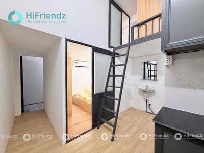 Căn 2 phòng ngủ full nt máy giặt riêng - ngã tư phú nhuận