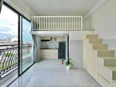 Duplex ban công ngay lotte mart gần đại học tôn đức thắng, rmit