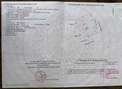 Nhà 3 tầng góc 2MT Số 46 Bình Hoà 2 Khuê Trung, Cẩm Lệ.