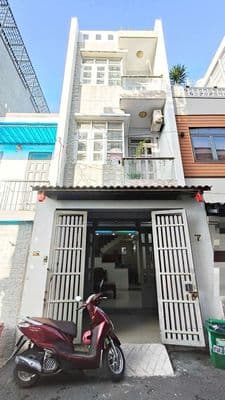 Nhà Hẻm Xe Hơi 4x17 3lầu 4pn 5wc Sân Thượng