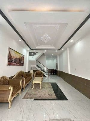 Nhà 1 Trệt 3 Lầu 4PN 5WC Hẻm Xe Hơi KDC Lê Thị Chợ Quân 7