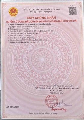 bán căn nhà cấp 4 5x21 đường nhựa 4m , gần công viên mậu thân