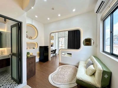 Căn hộ 1pn đủ nội thất ban công mới sát âu cơ lạc long quân tân bình