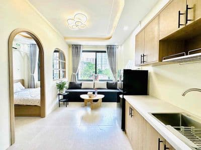 Căn hộ 1pn 40m2 full nội thất cực chill gần đh văn lang, hutech, gtvt
