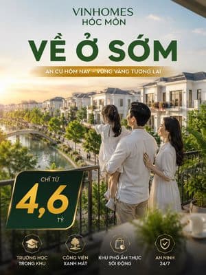 Chính sách ‘Về Ở Sớm’ có hạn, giá 4 tỷ 6 phù hợp tài chính của bạn.