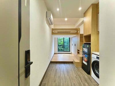 Chdv full nội thất gần ngã 5 chuồng view cây xanh