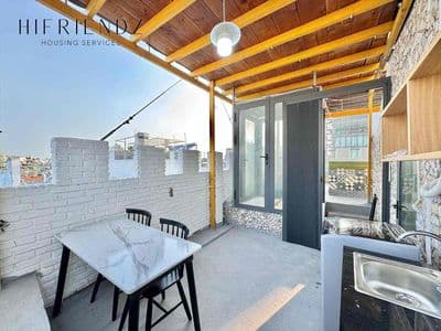 CĂN HỘ 60m2 2PN ban công, full tiện nghi | cách DHSG DHSP chỉ 5p