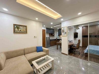 Căn hộ 1pn phan xích long có dọn dẹp, thay drap hàng tuần, bảo vệ