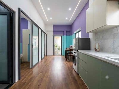 Căn hộ 2pn bancol gần toà nhà viettel, vòng xoay dân chủ, tiện qua q1