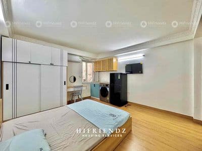 Căn hộ cửa sổ trời máy giặt riêng | đi bộ qua DHYD, cách DHYD chỉ 400m