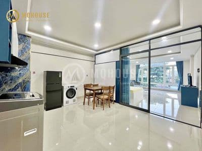 Căn hộ 1pn rộng 50m2 giặt sấy riêng full công năng ngay trung tâm bt