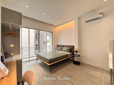 cho thuê căn hộ studio ban công ngay ga T3 mới - gần khu k300