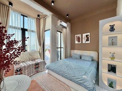 Căn Hộ Dịch Vụ Mới 100%,Full Nội Thất,Ngay Bùi Viện,Cầu Nguyễn Văn Cừ