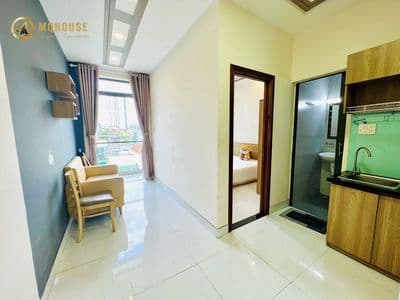 CH 1PN Full NT balcon PHAN ĐĂNG LƯU ngã tư Phú Nhuận 50m2 có HX TM