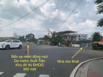 Cho thuê nhà mặt tiền Đường Thống Nhất (ĐHQG TpHCM)