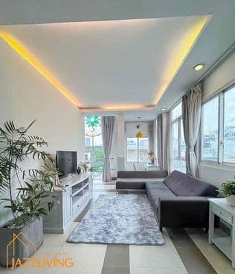 Cho Thuê 1PN 2PN Hai Bà Trưng, Q3 ( gần CV Lê Văn tám) Hầm xe, Tmáy