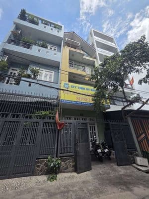 Cho thuê nhà HXH Dương Quảng Hàm Gò Vấp;(4x17m)4 tầng;4pn5wc;Giá 16tr