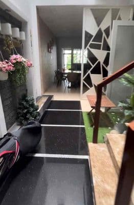 Nhà 1t2l 4,2x40 3pn 3wc sân trước 8m sân sau 13m