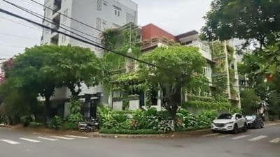 cho thuê biệt thự sân vườn. góc Lê Tấn Toán + Dương Trí trạch