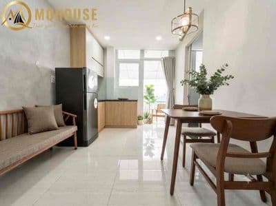 Căn hộ 1pn bancol 40m2 gần phan xích long, hầm xe, thang máy, bảo vệ