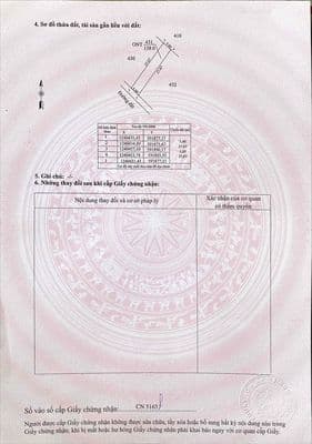 Bán đất thổ cư 138m² – bến củi, dương minh châu, tây ninh diện tích