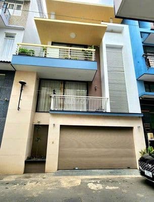 Nhà rộng hxh cửu long_q.tb_8x20m, trệt 3 lầu, sẵn máy lạnh.