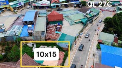 Bán 150m2 đất thổ cư ở tt Đạ Nhim - Lạc Dương, sát QL27C, sổ riêng