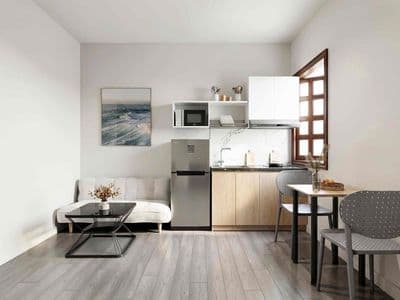Căn hộ full nội thất - vibe cozy ngay trần não