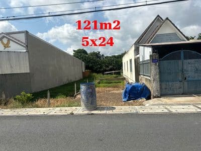 Bán gấp lô đất 121m2(5x24)-630tr Đào Văn Thử Tân An Hội huyện Củ Chi