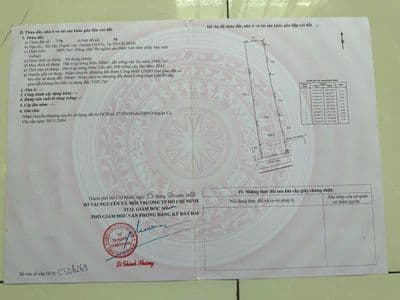 Chính chủ cần bán đất mặt tiền đường tỉnh lộ 8, Tp.HCM