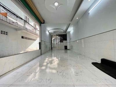 Nhà 3 tầng 50m2 mặt tiền hẻm xe hơi dạ nam p2q8