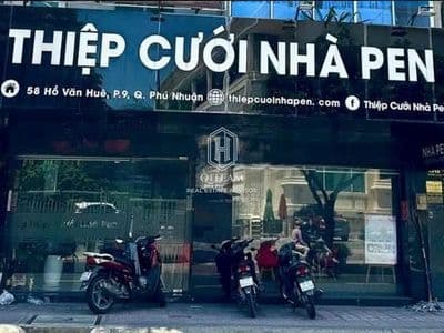 GIÁ RẺ 33Triệu - Nhà Mặt tiền Hồ Văn Huê, Phú Nhuận - DT 8x12m, 5TẦNG