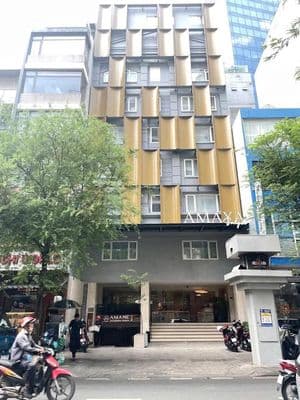 Khách sạn mt phố tây bùi viện q1- 40p full nội thất khai thác ngay