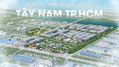 Siêu dự án đất nền trung tâm thủ thừa