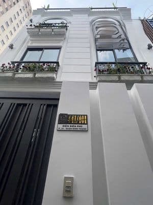 Cho thuê nhà điện biên phủ qbt 6x10m trệt 2 lầu st 4pn, giá 35tr
