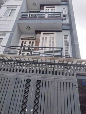 Cho Thuê Nhà 4x16 Đúc 3Lầu SThượng 4Phòng Ngủ - Hẻm Thông Xe Hơi