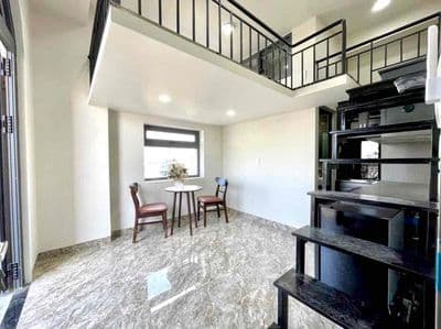 Chung cư mini nguyễn thái sơn đi bộ qua vlu