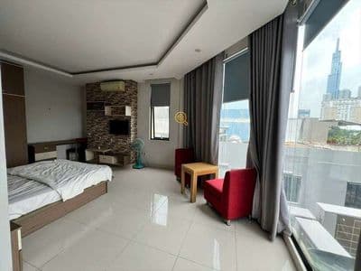 Studio View Landmark 81 • Cửa Sổ Lớn • Full Nội Thất