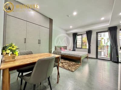 Studio ban công cực đẹp gần emart phan văn trị - đh công nghiệp