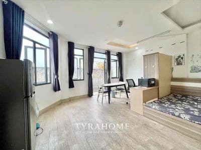 Cho thuê căn hộ studio cửa sổ ban công siêu thoáng full công năng
