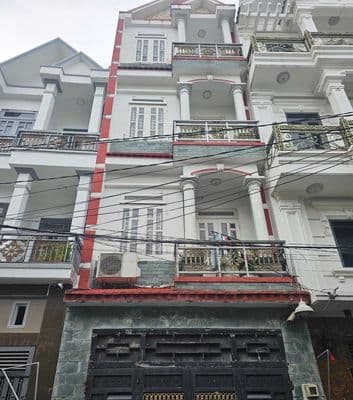 Cho thuê nhà 3 lầu đẹp có nội thất hẻm 6m phường Tân Chánh hiệp Q12