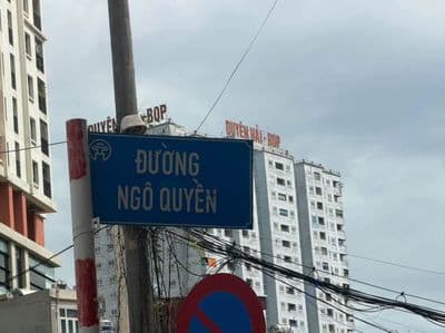 Bán đất mặt phố Ngô Quyền, Hà Đông, kinh doanh sầm uất