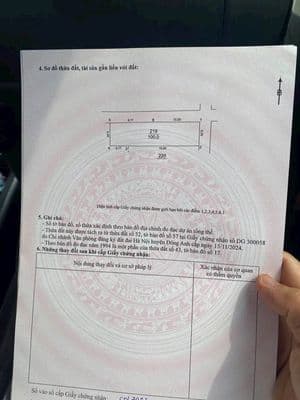 Bán đất 100m2 Cổ Loa - Đông Anh, mặt tiền 5m, giá 5xtr/m2